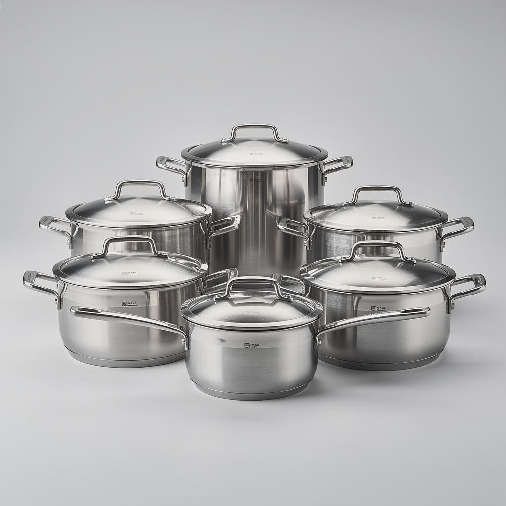 Stainless Saucepan Set