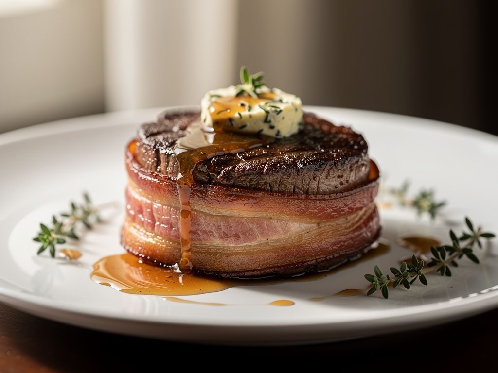 Bacon-Wrapped Filet Mignon