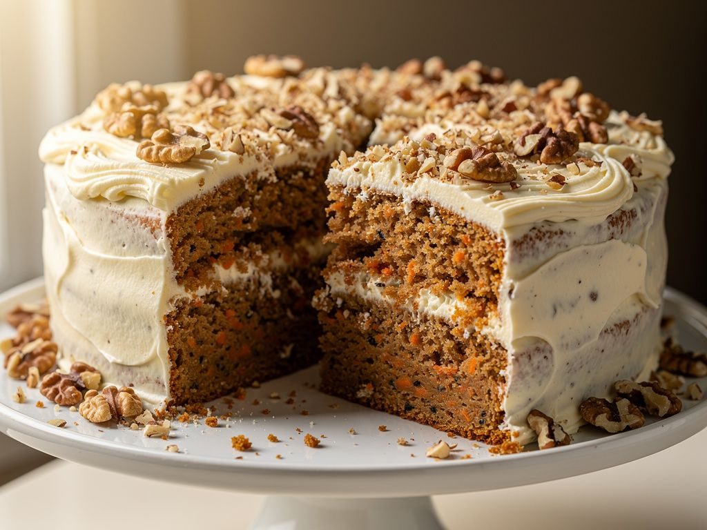 Carrot Cake with Cream Cheese Frosting