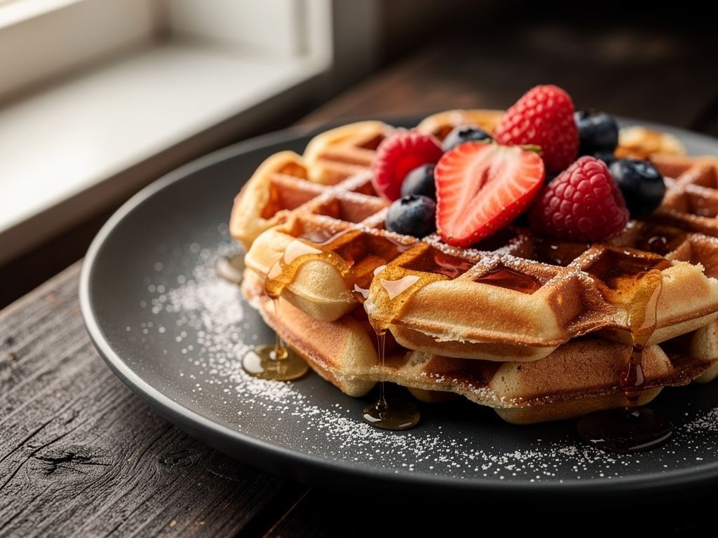 Crispy Belgian-Style Waffles