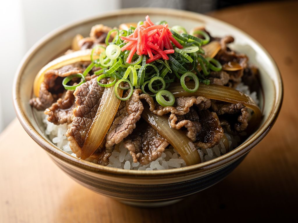 Gyudon (Beef Rice Bowl)