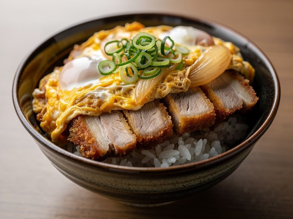 Katsudon (Pork Cutlet and Egg Rice Bowl)