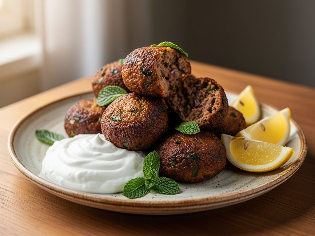 Keftedes Greek Fried Meatballs