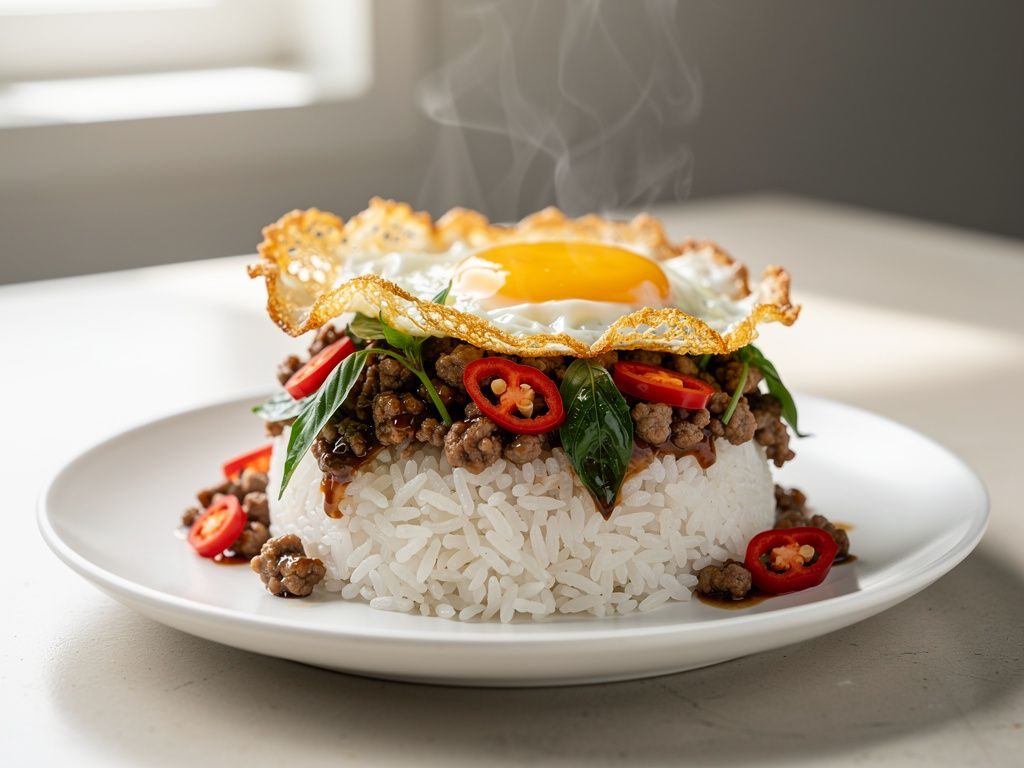 Pad Krapow Moo (Thai Basil Pork)
