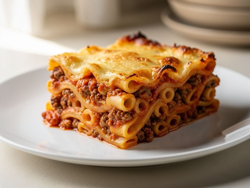 Pastitsio Greek Baked Pasta