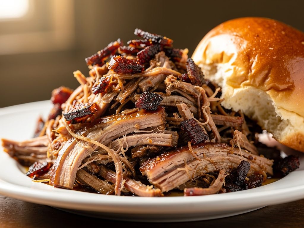 Sweet and Smoky Pulled Pork Shoulder