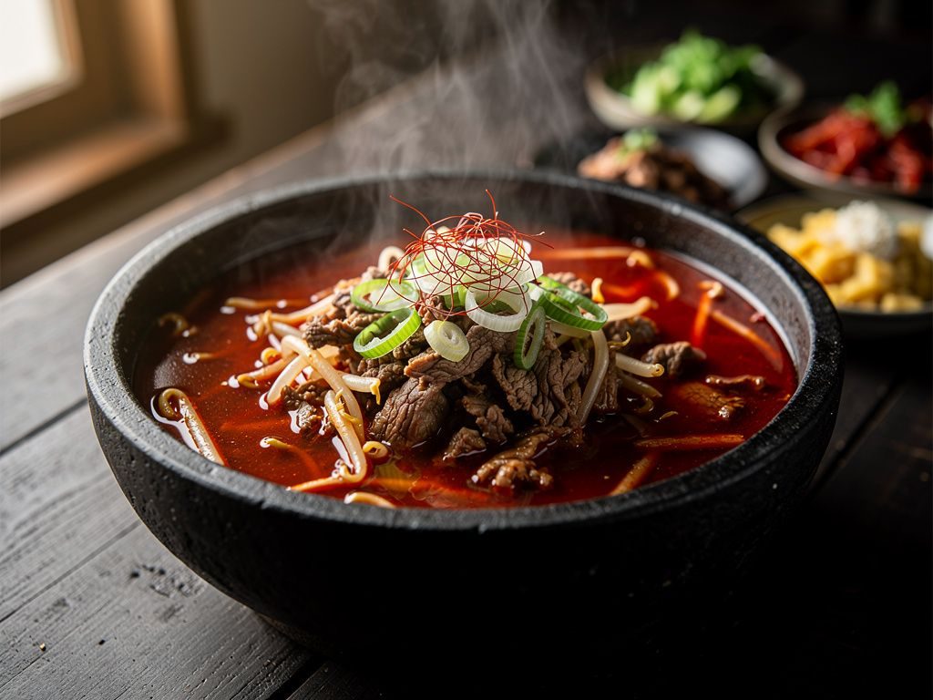 Yukgaejang (Spicy Beef Soup)